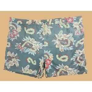 Polo Ralph Lauren Mens Hawaiian Floral Swim Trunks 3X Big